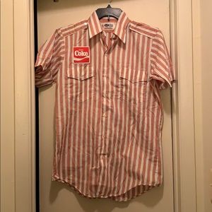 Vintage Waiter or Delivery uniform shirt